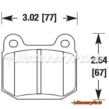 Carbotech CT961 Brake Pads